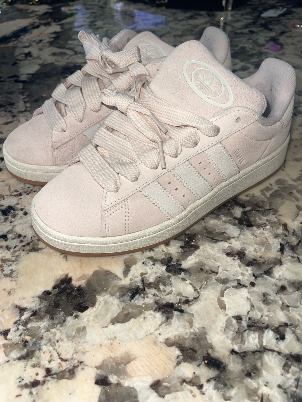adidas Women’s Blush Suede Low-Top Sneakers